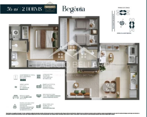 Foto 8: Apartamento de 2 quartos, no bairro Vila Zizinha, em São José dos Campos